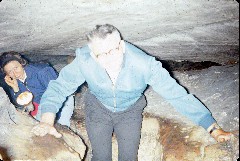 Dad Bruce Dorrough; Mammoth Cave; Fat Man s Misery